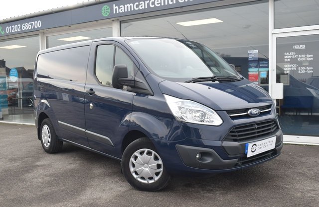 2015 15 Ford Transit Custom 2.2 270 TREND ETECH LR P/V 124 BHP NO VAT