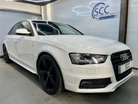 USED 2013 13 AUDI A4 2.0 TDI Black Edition Saloon 4dr Diesel Manual Euro 5 (s/s) (177 ps) DAB,Bang+Olufsen,CruiseControl