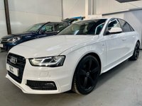 USED 2013 13 AUDI A4 2.0 TDI Black Edition Saloon 4dr Diesel Manual Euro 5 (s/s) (177 ps) DAB,Bang+Olufsen,CruiseControl