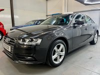 USED 2013 13 AUDI A4 1.8 TFSI SE Saloon 4dr Petrol Manual Euro 5 (s/s) (170 ps) 1P.Owner,Cruise,R.Sensors