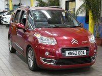 USED 2012 62 CITROEN C3 PICASSO 1.6 EXCLUSIVE HDI 5d 91 BHP &pound;30 ROAD TAX CRUISE RADIO CD PARKING SENSORS 2 OWNERS SERVICE HISTORY