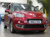 USED 2012 62 CITROEN C3 PICASSO 1.6 EXCLUSIVE HDI 5d 91 BHP &pound;30 ROAD TAX CRUISE RADIO CD PARKING SENSORS 2 OWNERS SERVICE HISTORY