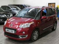 USED 2012 62 CITROEN C3 PICASSO 1.6 EXCLUSIVE HDI 5d 91 BHP &pound;30 ROAD TAX CRUISE RADIO CD PARKING SENSORS 2 OWNERS SERVICE HISTORY