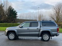 USED 2016 16 VOLKSWAGEN AMAROK 2.0 DC TDI HIGHLINE 4MOTION 180 BHP ** NO VAT * CANOPY + BLUETOOTH