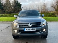 USED 2016 16 VOLKSWAGEN AMAROK 2.0 DC TDI HIGHLINE 4MOTION 180 BHP ** NO VAT * CANOPY + BLUETOOTH