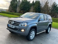 USED 2016 16 VOLKSWAGEN AMAROK 2.0 DC TDI HIGHLINE 4MOTION 180 BHP ** NO VAT * CANOPY + BLUETOOTH
