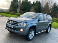USED 2016 16 VOLKSWAGEN AMAROK 2.0 DC TDI HIGHLINE 4MOTION 180 BHP ** NO VAT * CANOPY + BLUETOOTH