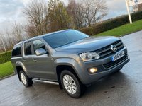 USED 2016 16 VOLKSWAGEN AMAROK 2.0 DC TDI HIGHLINE 4MOTION 180 BHP ** NO VAT * CANOPY + BLUETOOTH
