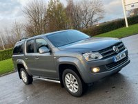 USED 2016 16 VOLKSWAGEN AMAROK 2.0 DC TDI HIGHLINE 4MOTION 180 BHP ** NO VAT * CANOPY + BLUETOOTH