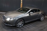 USED 2012 62 BENTLEY CONTINENTAL 6.0 GT SPEED 2d 616 BHP FULL BENTLEY SERVICE HISTORY , BENTLEY WARRANTY NOV 23, HUGE SPEC, VERY LOW MILES, PPF