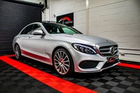 USED 2018 18 MERCEDES-BENZ C-CLASS 2.1 C 220 D 4MATIC AMG LINE PREMIUM PLUS 4d 170 BHP REV CAM +19 INCH ALLOYS+ KEYLESS