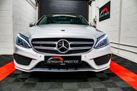 USED 2018 18 MERCEDES-BENZ C-CLASS 2.1 C 220 D 4MATIC AMG LINE PREMIUM PLUS 4d 170 BHP REV CAM +19 INCH ALLOYS+ KEYLESS