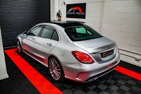 USED 2018 18 MERCEDES-BENZ C-CLASS 2.1 C 220 D 4MATIC AMG LINE PREMIUM PLUS 4d 170 BHP REV CAM +19 INCH ALLOYS+ KEYLESS