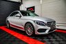 USED 2018 18 MERCEDES-BENZ C-CLASS 2.1 C 220 D 4MATIC AMG LINE PREMIUM PLUS 4d 170 BHP REV CAM +19 INCH ALLOYS+ KEYLESS