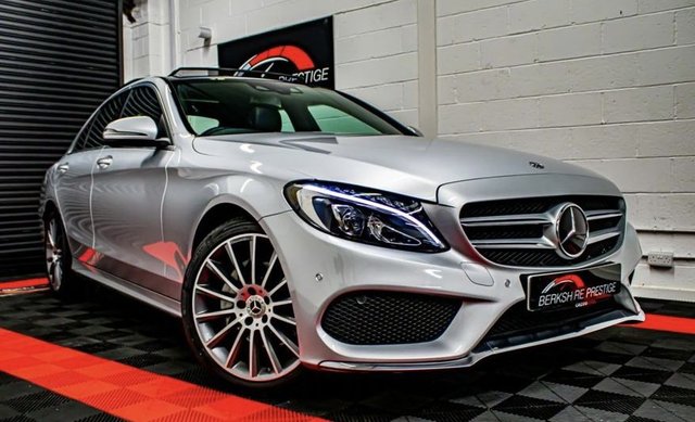 2018 18 Mercedes-Benz C-Class 2.1 C 220 D 4MATIC AMG LINE PREMIUM PLUS 4d 170 BHP