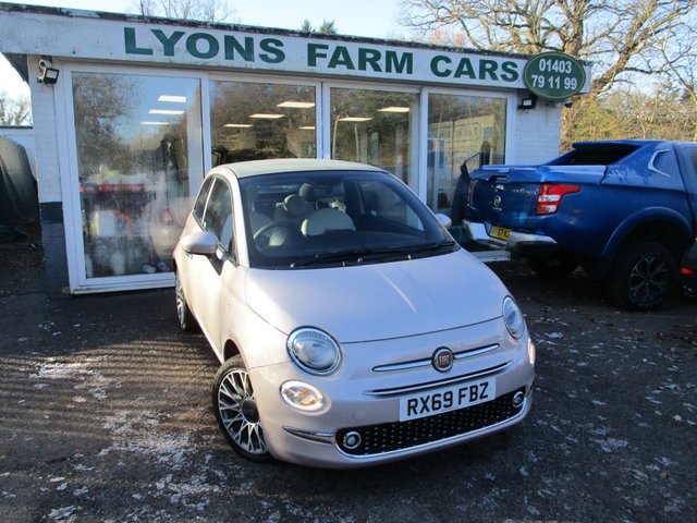 2019 69 Fiat 500c 1.2 STAR 2d 69 BHP CONVERTIBLE NEW SHAPE