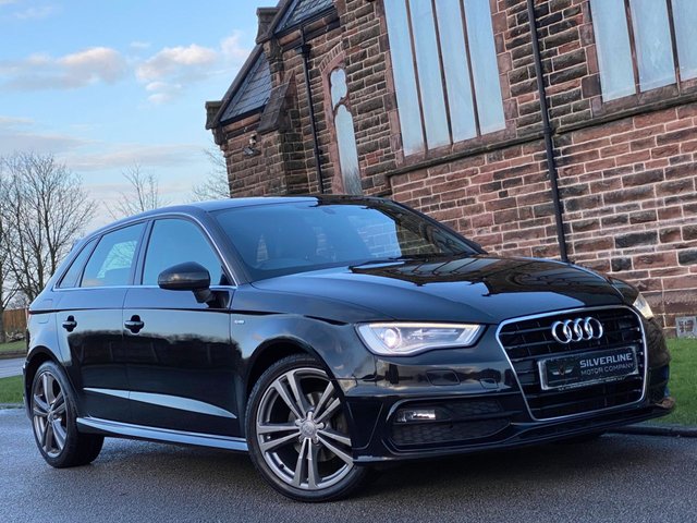 2015 65 Audi A3 2.0 TDI S LINE 5d 148 BHP