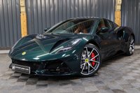 USED 2022 72 LOTUS EMIRA V6 FIRST EDITION GREEN WITH TAN, TOURING SPEC...  PERFECT!  NEW CAR AVAILABLE