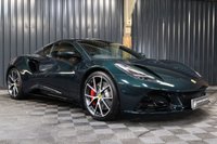 USED 2022 72 LOTUS EMIRA V6 FIRST EDITION GREEN WITH TAN, TOURING SPEC...  PERFECT!  NEW CAR AVAILABLE
