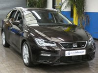 USED 2018 68 SEAT LEON 2.0 TSI FR SPORT DSG 5d 188 BHP SAT NAV PART LEATHER CRUISE PARKING SENSORS 6 MONTHS GOLD WARRANTY