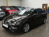 USED 2018 68 SEAT LEON 2.0 TSI FR SPORT DSG 5d 188 BHP SAT NAV PART LEATHER CRUISE PARKING SENSORS 6 MONTHS GOLD WARRANTY