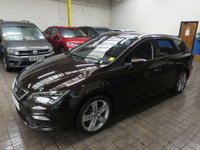 USED 2018 68 SEAT LEON 2.0 TSI FR SPORT DSG 5d 188 BHP SAT NAV PART LEATHER CRUISE PARKING SENSORS 6 MONTHS GOLD WARRANTY