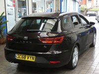USED 2018 68 SEAT LEON 2.0 TSI FR SPORT DSG 5d 188 BHP SAT NAV PART LEATHER CRUISE PARKING SENSORS 6 MONTHS GOLD WARRANTY