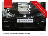 USED 2018 68 SEAT LEON 2.0 TSI FR SPORT DSG 5d 188 BHP SAT NAV PART LEATHER CRUISE PARKING SENSORS 6 MONTHS GOLD WARRANTY