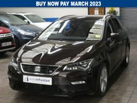 USED 2018 68 SEAT LEON 2.0 TSI FR SPORT DSG 5d 188 BHP SAT NAV PART LEATHER CRUISE PARKING SENSORS 6 MONTHS GOLD WARRANTY