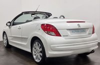 USED 2011 11 PEUGEOT 207 1.6 HDI CC GT 2d 112 BHP Striking Bianca White, Full Extended Black Leather Interior, Cruise Control , Multi Function Steering Wheel