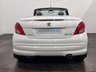 USED 2011 11 PEUGEOT 207 1.6 HDI CC GT 2d 112 BHP Striking Bianca White, Full Extended Black Leather Interior, Cruise Control , Multi Function Steering Wheel