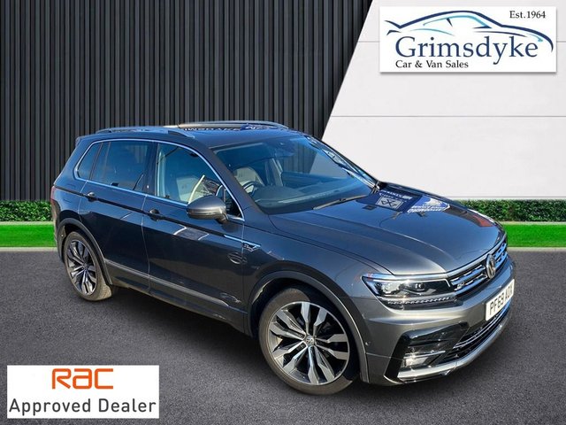 2019 69 Volkswagen Tiguan 1.5 R-LINE TECH TSI EVO DSG 5d 148 BHP