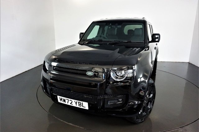 2022 72 Land Rover Defender 2.0 X-DYNAMIC S 5d AUTO-VAT QUALIFYING-1 OWNER-DIGITAL DASH-MERIDIAN SOUND-ELECTRIC FOLDING MIRRORS-BLACK LEATHER-HEATED SEATS-BLUETOOTH-CRUISE CONTROL-SATNAV-REVERSE CAMERA-360 CAMERA-DAB RADIO-CLIMATE CONTROL-PUSH BUTTON START