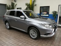 USED 2019 69 MITSUBISHI OUTLANDER 2.4 PHEV DYNAMIC 5d 222 BHP SAT NAV LEATHER CAMERA VAT Q MITSUBISHI WARRANTY TILL NOV 2024