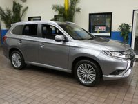 USED 2019 69 MITSUBISHI OUTLANDER 2.4 PHEV DYNAMIC 5d 222 BHP SAT NAV LEATHER CAMERA VAT Q MITSUBISHI WARRANTY TILL NOV 2024