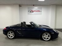 USED 2006 06 PORSCHE BOXSTER 2.7 24V 2d 240 BHP * SAT NAV * LEATHER * AIR CON * PARK SENSORS *  18" AL:LOYS *