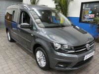 USED 2018 18 VOLKSWAGEN CADDY MAXI 2.0 C20 LIFE TDI 5d 101 BHP WAV VEHICLE WHEEL CHAIR ACCESS 5 SEATS AIR CON CRUISE PARKING SENSORS