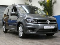 USED 2018 18 VOLKSWAGEN CADDY MAXI 2.0 C20 LIFE TDI 5d 101 BHP WAV VEHICLE WHEEL CHAIR ACCESS 5 SEATS AIR CON CRUISE PARKING SENSORS
