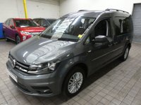 USED 2018 18 VOLKSWAGEN CADDY MAXI 2.0 C20 LIFE TDI 5d 101 BHP WAV VEHICLE WHEEL CHAIR ACCESS 5 SEATS AIR CON CRUISE PARKING SENSORS