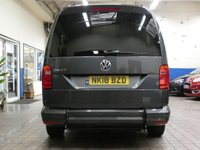USED 2018 18 VOLKSWAGEN CADDY MAXI 2.0 C20 LIFE TDI 5d 101 BHP WAV VEHICLE WHEEL CHAIR ACCESS 5 SEATS AIR CON CRUISE PARKING SENSORS