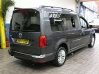 USED 2018 18 VOLKSWAGEN CADDY MAXI 2.0 C20 LIFE TDI 5d 101 BHP WAV VEHICLE WHEEL CHAIR ACCESS 5 SEATS AIR CON CRUISE PARKING SENSORS