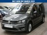 USED 2018 18 VOLKSWAGEN CADDY MAXI 2.0 C20 LIFE TDI 5d 101 BHP WAV VEHICLE WHEEL CHAIR ACCESS 5 SEATS AIR CON CRUISE PARKING SENSORS