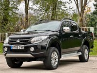 USED 2017 66 MITSUBISHI L200 2.4 DI-D 4WD WARRIOR DCB 178 BHP ** NO VAT * *  SAT NAV ** LOW MILES