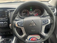 USED 2017 66 MITSUBISHI L200 2.4 DI-D 4WD WARRIOR DCB 178 BHP ** NO VAT * *  SAT NAV ** LOW MILES