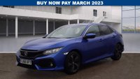 USED 2018 68 HONDA CIVIC 1.0 VTEC SR 5d 125 BHP SAT NAV PARKING SENSORS 1 OWNER 6 MONTHS GOLD WARRANTY