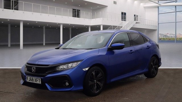 2018 68 Honda Civic 1.0 VTEC SR 5d 125 BHP