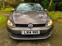 USED 2014 14 VOLKSWAGEN GOLF 1.4 SE TSI BLUEMOTION TECHNOLOGY 5d 120 BHP ONLY 1 RETIRED OWNER//FULL VW DEALER/SPECIALIST SERVICE HISTORY X7 STAMPS//BLACK HEATED LEATHER UPHOLSTERY //BLUETOOTH//MULTI-MEDIA CONNECTIONS//17 Inch MADRID ALLOYS//X11 AIRBAGS// BLUEMOTION TECHNOLOGY 5d 120 BHP ONLY 1 RETIRED OWNER//FULL VW DEALER/SPECIALIST SERVICE HISTORY X7 STAMPS//BLACK HEATED LEATHER UPHOLSTERY //BLUETOOTH//MULTI-MEDIA CONNECTIONS//17 Inch MADRID ALLOYS//X11 AIRBAGS//
