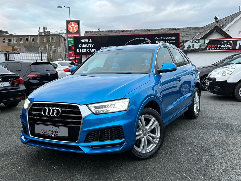 USED 2017 AUDI Q3 2.0 TDI QUATTRO S LINE EDITION 5d 148 BHP 4X4 QUATTRO