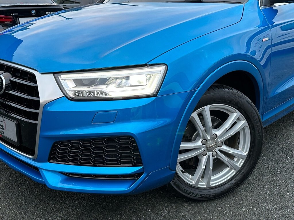 USED 2017 AUDI Q3 2.0 TDI QUATTRO S LINE EDITION 5d 148 BHP 4X4 QUATTRO