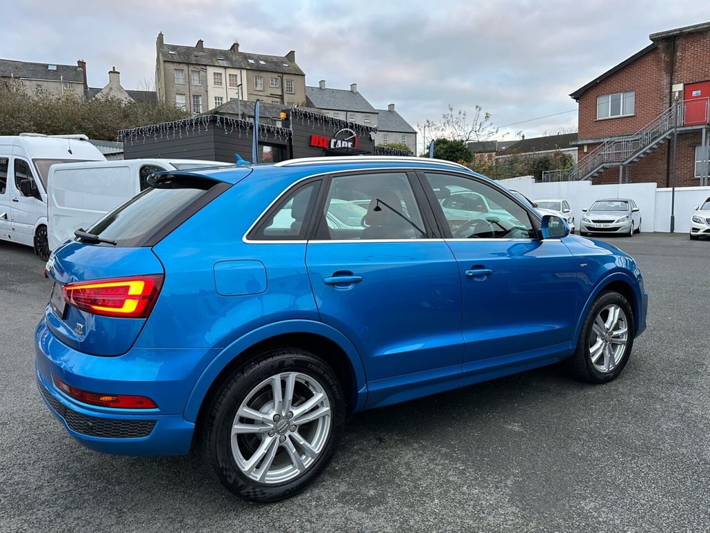 USED 2017 AUDI Q3 2.0 TDI QUATTRO S LINE EDITION 5d 148 BHP 4X4 QUATTRO